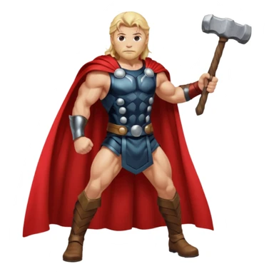 Thor full body sticker
