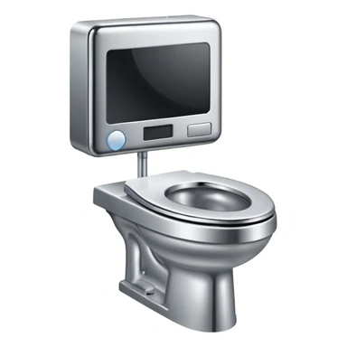 Large tv man skibidi Toilet  sticker
