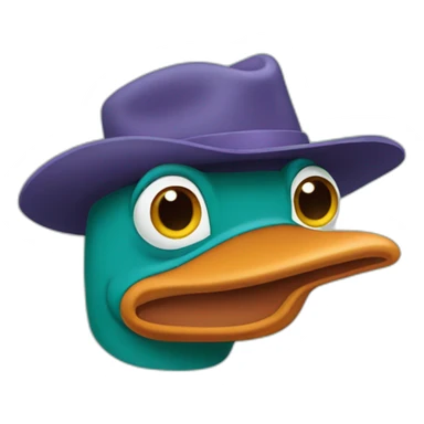 perry the platypus sticker