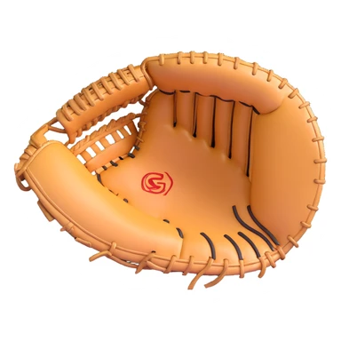 baseball catcher's glove sticker