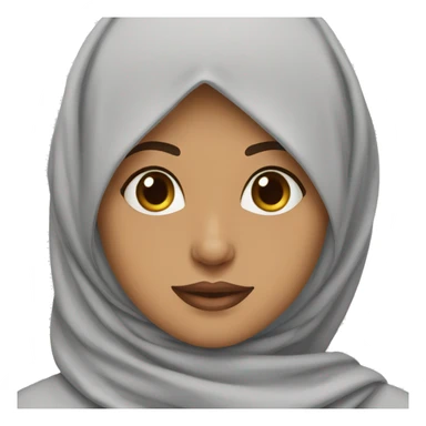 hijabi girl dont eat chocolate sticker