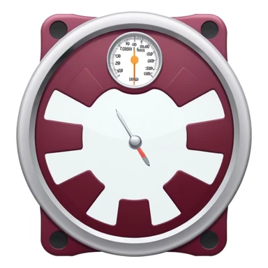 body weight scale Burgundy sticker