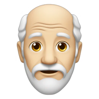 tender old man sticker