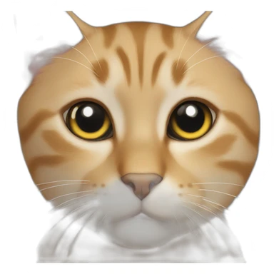 Cat shr hond sticker