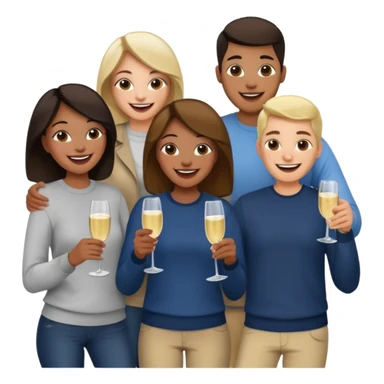 frinds discord and chill sticker