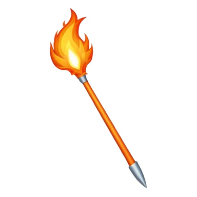 Fire javelin sticker