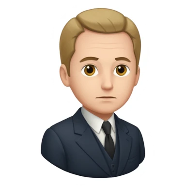 Johann Gottlieb Fichte three-quarter view sticker