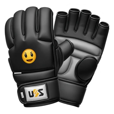 MMA glove sticker