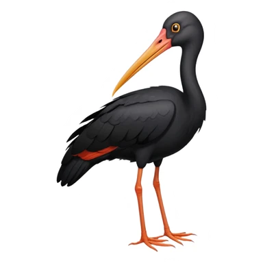 لک لک سیاه sticker