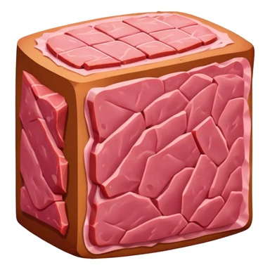 mondrian spam meat abstract painting sticker