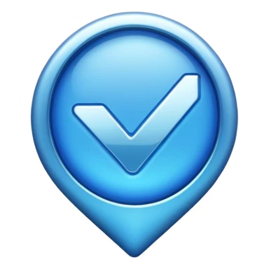 Verified blue tick sticker