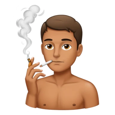 sorayama smoking sticker