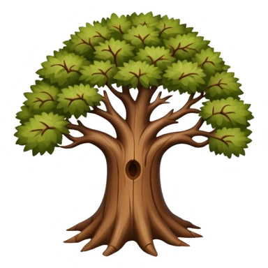 Tree with branches  sticker