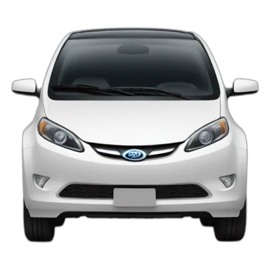 byd electro car 2023 front sticker