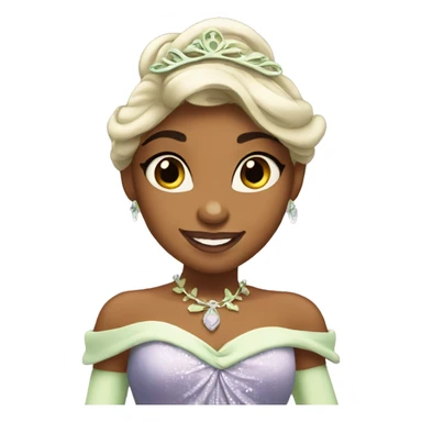 Tiana from princess and the frog sticker