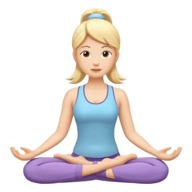 Yoga Breathing 3d Icon with color of A781F3
Make it light colro sticker