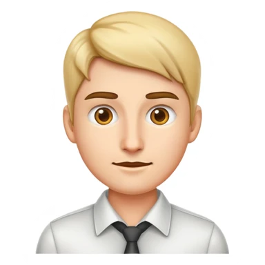 SEO-specialist, emoji look like apple emojis  sticker
