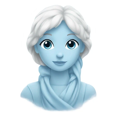 innocent and pretty blue sticker