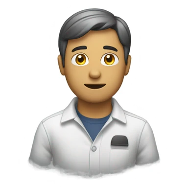 person ignoreing sticker