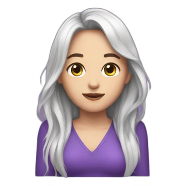 girl streamer on twitch sticker