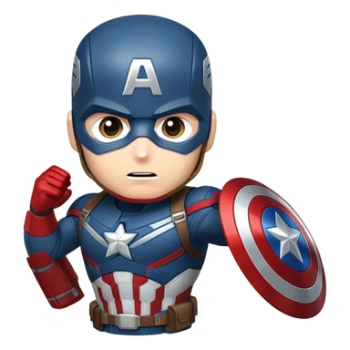Hero Vision from captain america: civil war sticker