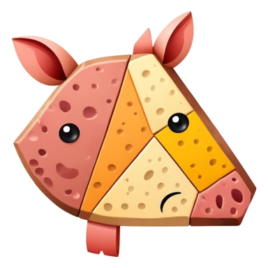 picasso abstract art SPAM MEAT painting sticker