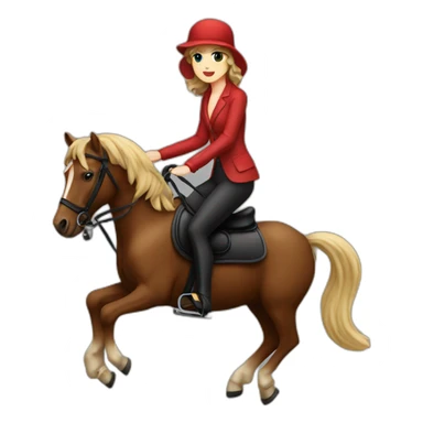 taylor-swift-riding-bbc sticker