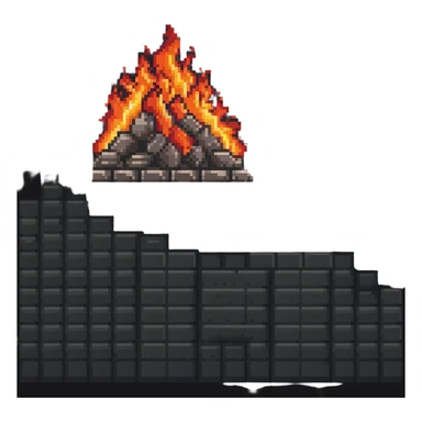 fire wall tile sticker