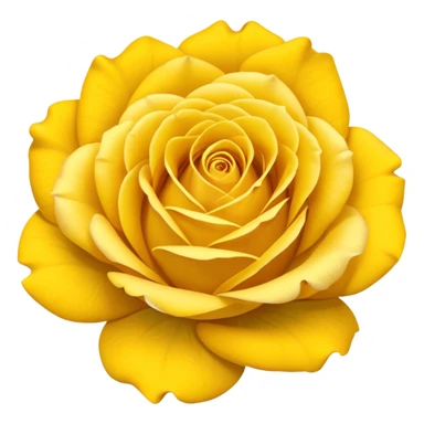 Yellow rose emoji  sticker