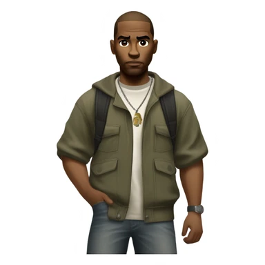 CG gta san Andreas sticker