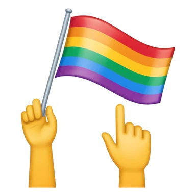 lesbian flag sticker