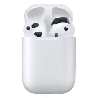 black airpods sticker