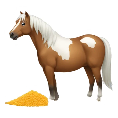 horse feed sticker