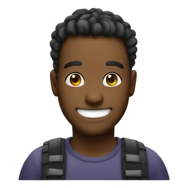 side ways smile sticker