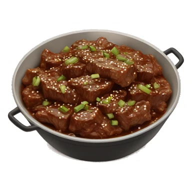 mongolian beef  sticker