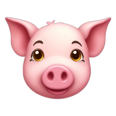 pretty-pig sticker