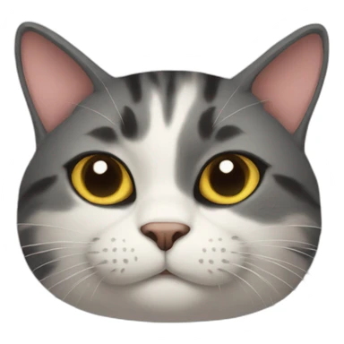 Cat with teddy sticker