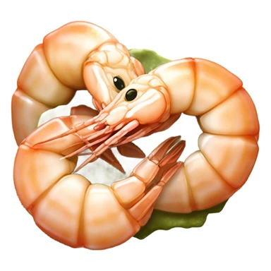 Garlic butter shrimp  sticker