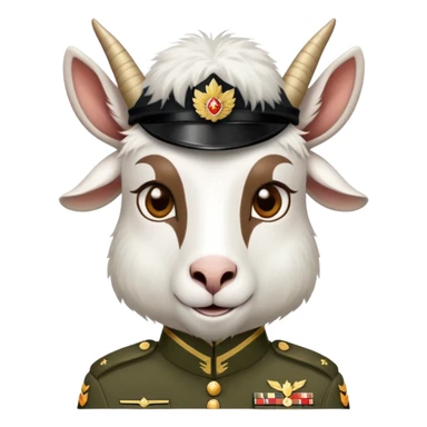 Seargent goat sticker