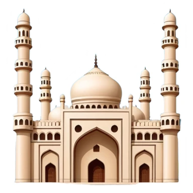 Hyderabad Charminar without gumbad sticker