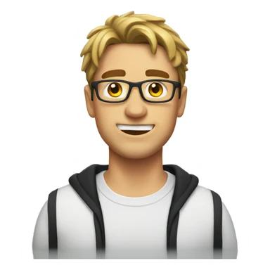 Mr beast emoji sticker