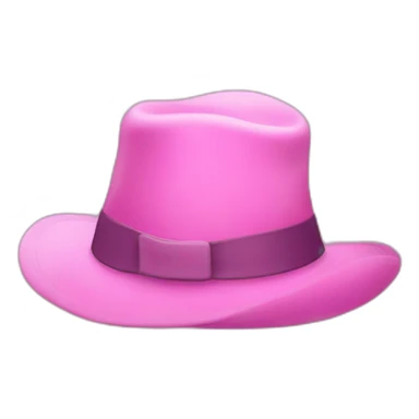 Pink Jewish hat sticker