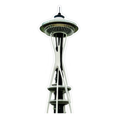 space needle sticker