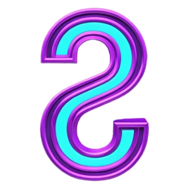 futuristic glowing neon “10 out of 10” sign, purple and cyan glow, dark background sticker