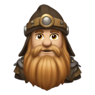 gimli dwarf sticker