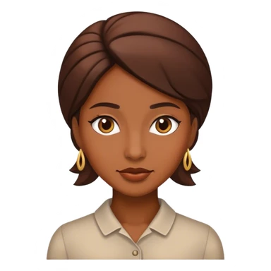 Chica tez morena sticker