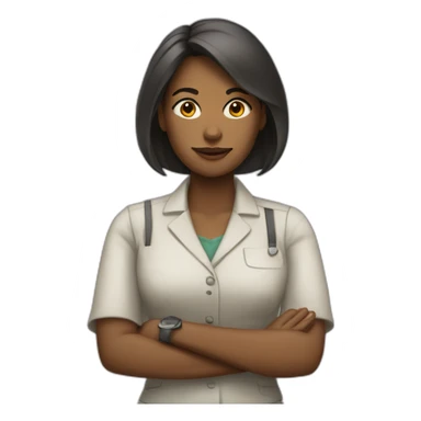 mulher trabalhando como arquiteta sticker