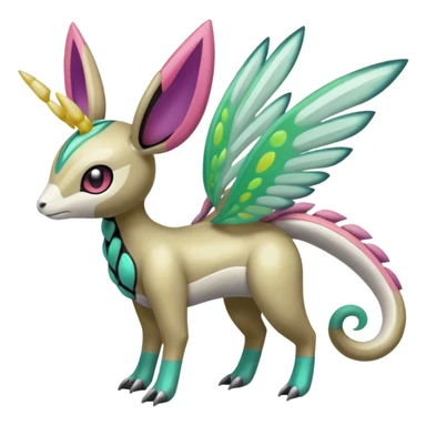 Meloetta-Vernid-Trico-Palkia-Pokémon-Fakémon-creature sticker