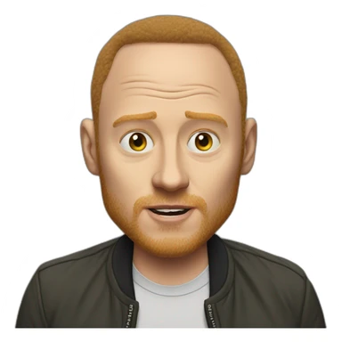 bill burr drunk sticker