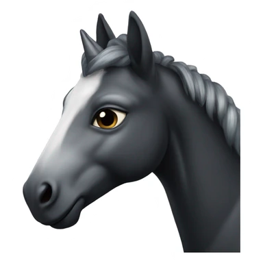 black licorne sticker